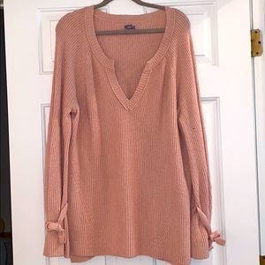 Aerie Oversized Light Pink Sweater